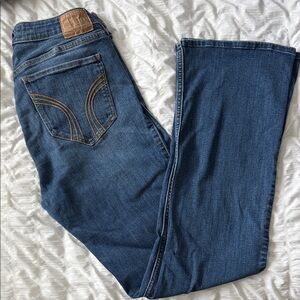 Hollister Women's Boot Cut Jeans in Blue